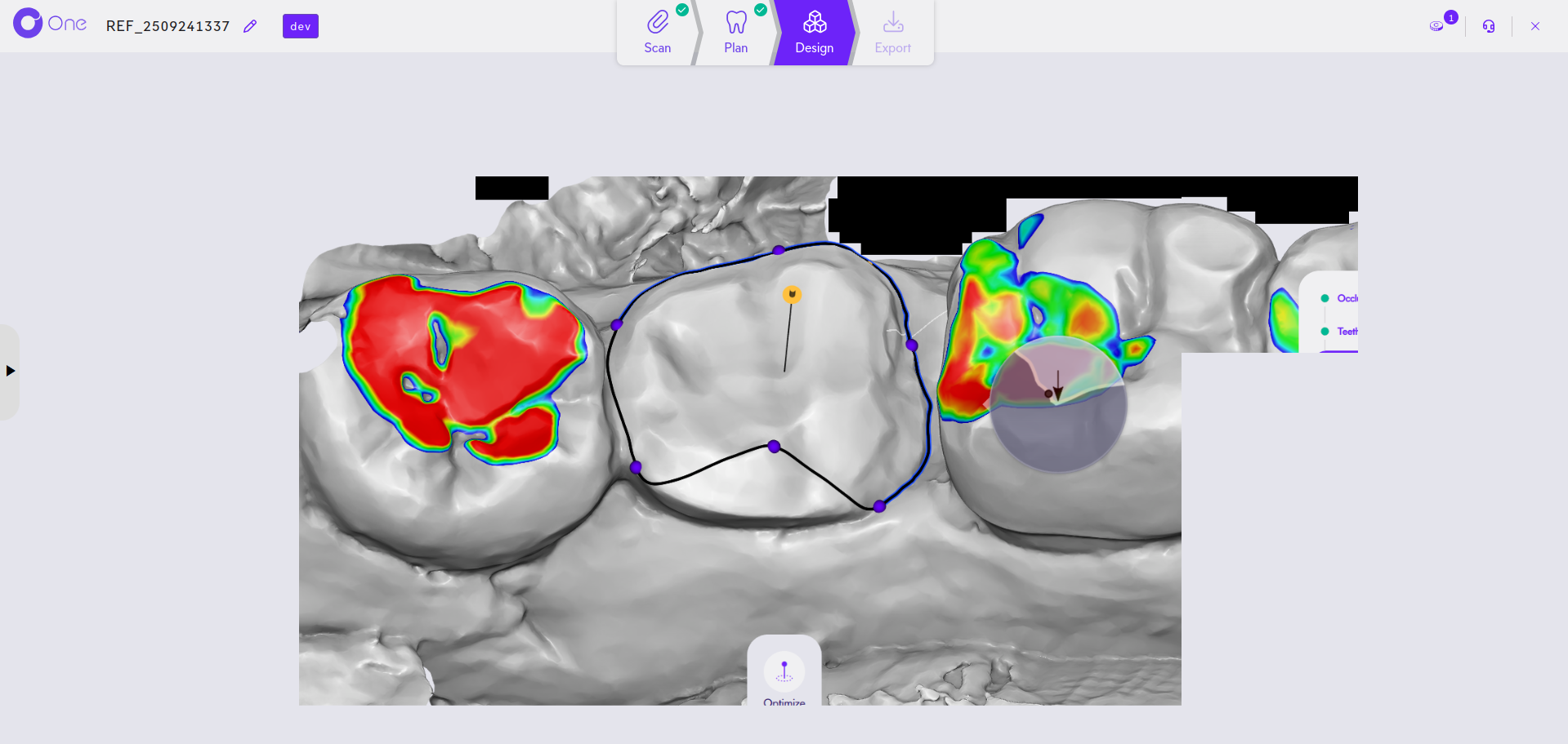 Example of graphics artifacts in Chrome